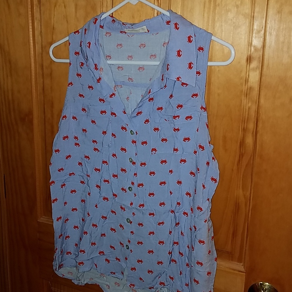 Crab tank top